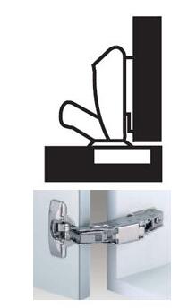 隱藏式鉸鏈170度,零曲柄